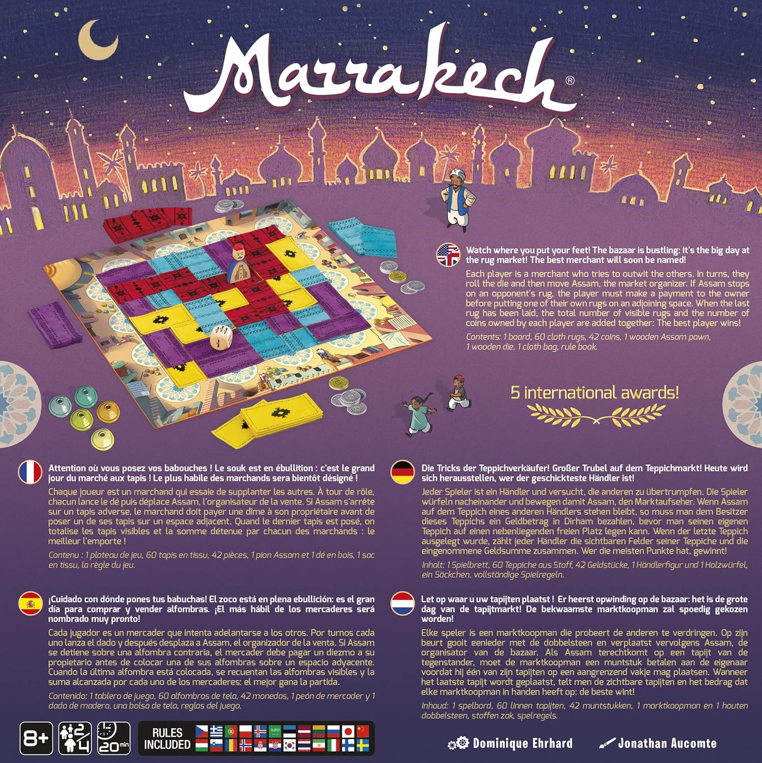 Gigamic Marrakech Game