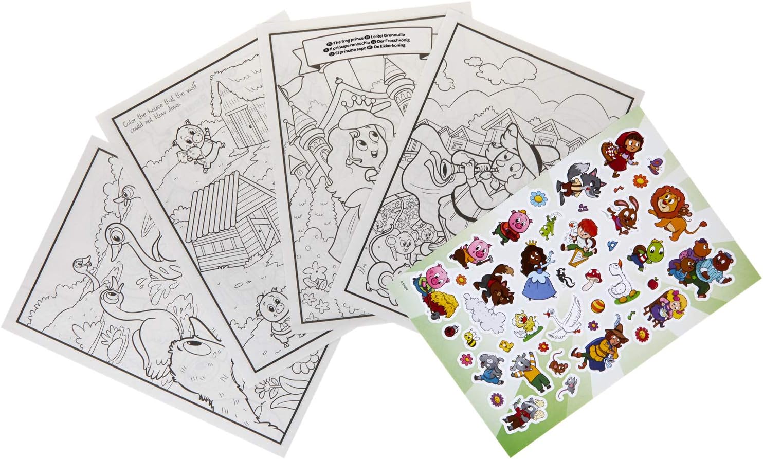 Mini Kids - Kleurboek Sprookjes 96blz