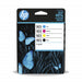 HP 6ZC73AE 903 Original Ink Cartridges, Black/Cyan/Magenta/Yellow, Multipack, 4 Count (Pack of 1), Packaging May Vary