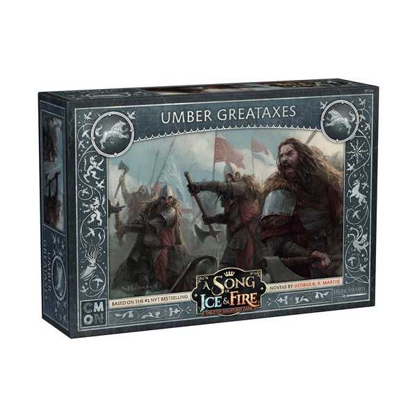 CMON | A Song of Ice and Fire: Umber Greataxes Unit Expansion | Miniatures Board Game | Ages 14 Plus | 2 Plus Players | 60 Plus Minutes Playing Time