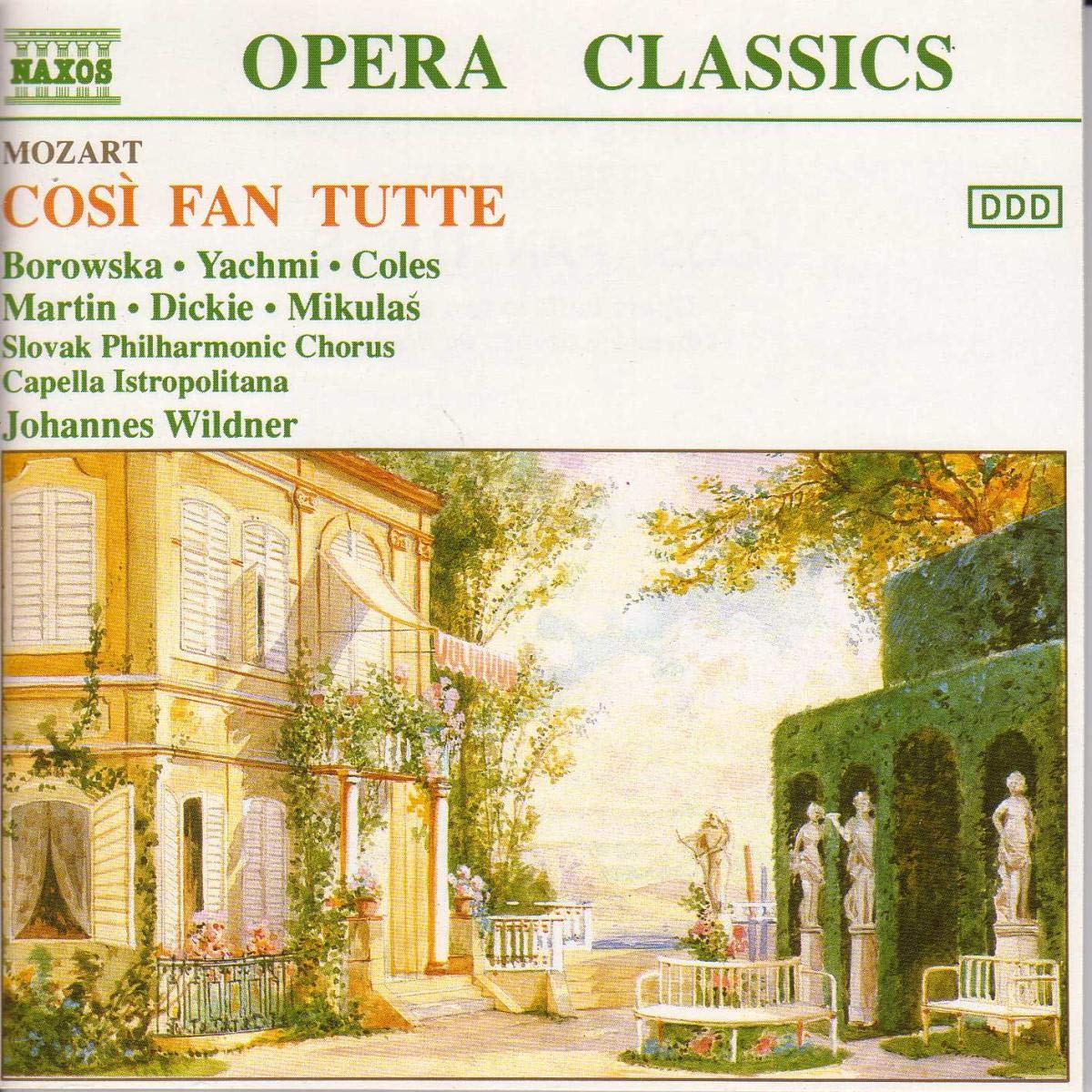 Cosi Fan Tutte (Wildner, Capella Istropolitana)