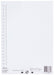 Rexel Crystalfile Lateral 275 Tab Inserts White (Pack of 57) 78370