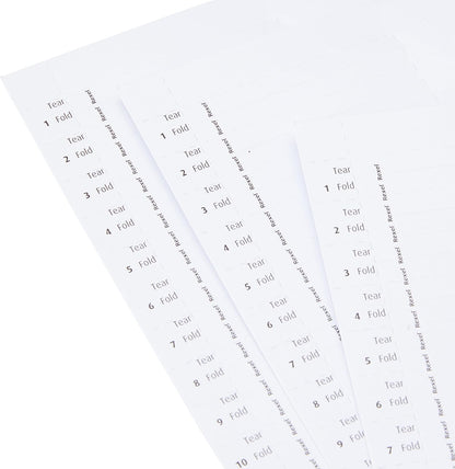 Rexel Crystalfile Lateral 275 Tab Inserts White (Pack of 57) 78370