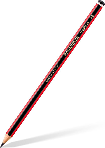 STAEDTLER 110-4B Tradition Graphite Pencil for Drawing & Sketching - 4B (Box of 12