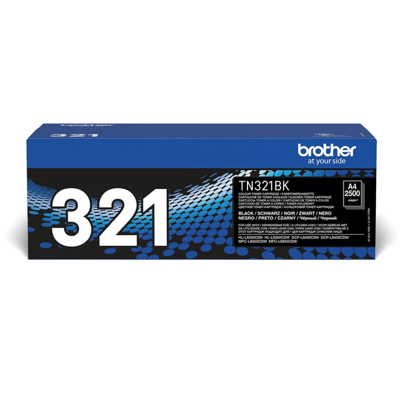TONER, TN321BK, BLACK 2.5K, BROTHER BPSCA TN321BK - CS28211 By BROTHER