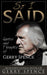 So I Said (LARGE PRINT)