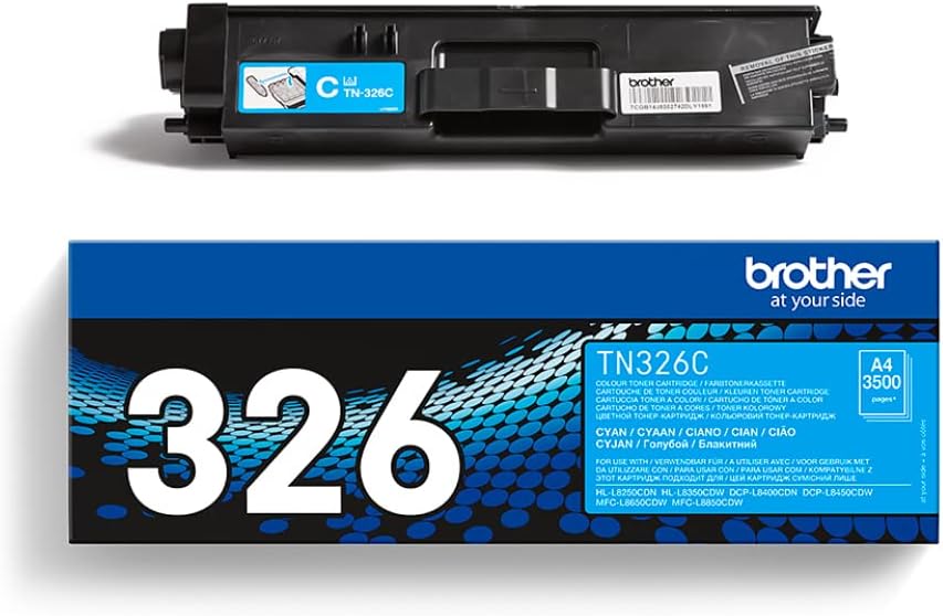 Brother TN326C Ink Toner Cartridge for HLL8250CDN