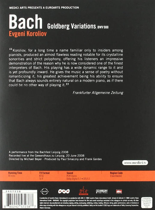 Bach: Goldberg Variations