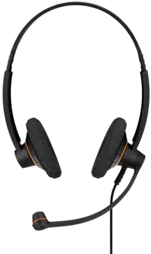 EPOS I SENNHEISER IMPACT SC 60 USB ML - Headset - on-ear - wired - USB - black with orange colour highlights
