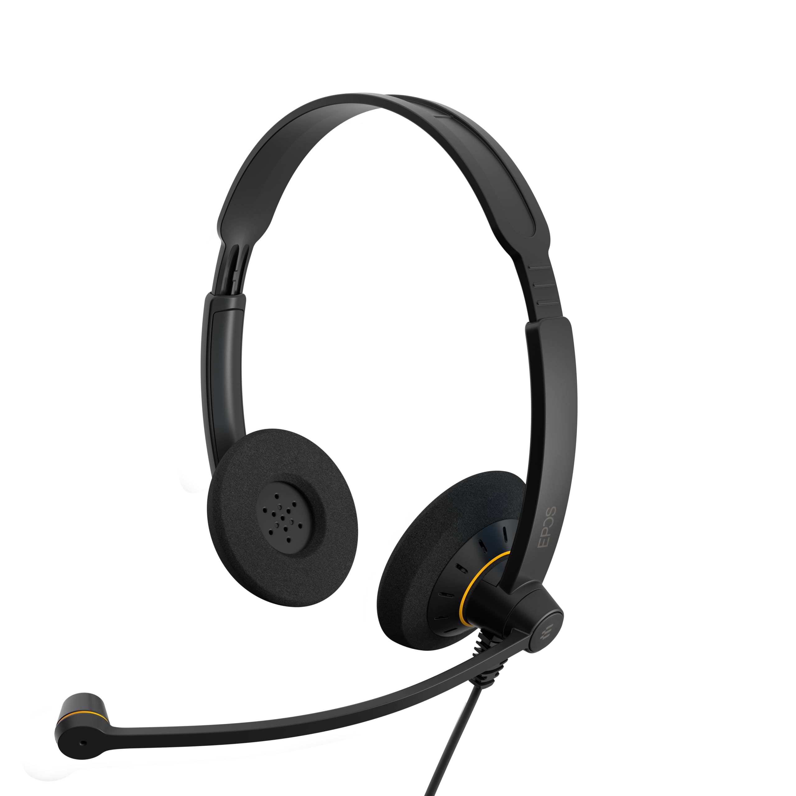 EPOS I SENNHEISER IMPACT SC 60 USB ML - Headset - on-ear - wired - USB - black with orange colour highlights