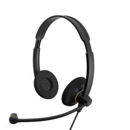 EPOS I SENNHEISER IMPACT SC 60 USB ML - Headset - on-ear - wired - USB - black with orange colour highlights