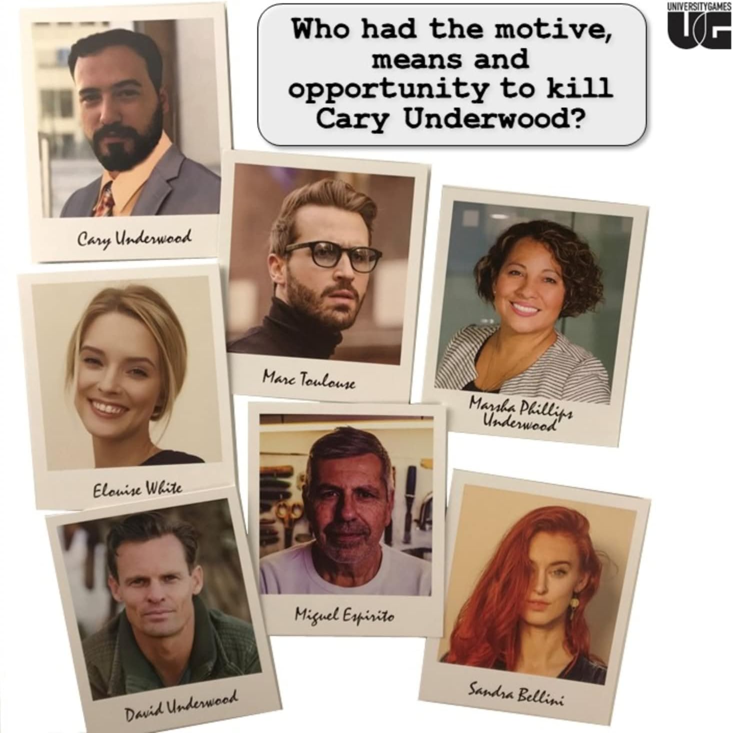 Murder Mystery Party Case Files