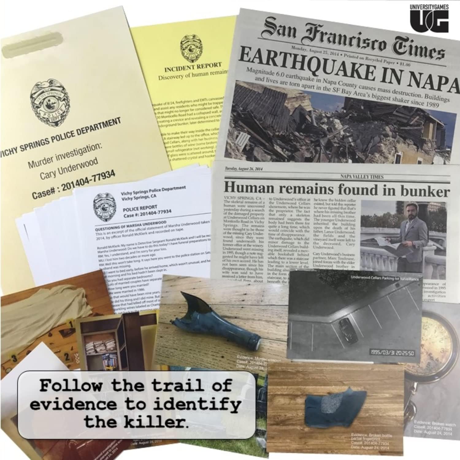 Murder Mystery Party Case Files