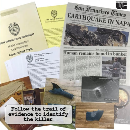 Murder Mystery Party Case Files