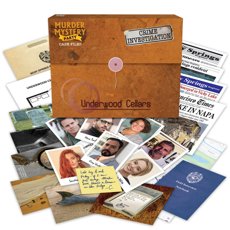 Murder Mystery Party Case Files
