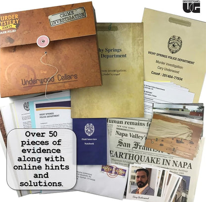 Murder Mystery Party Case Files