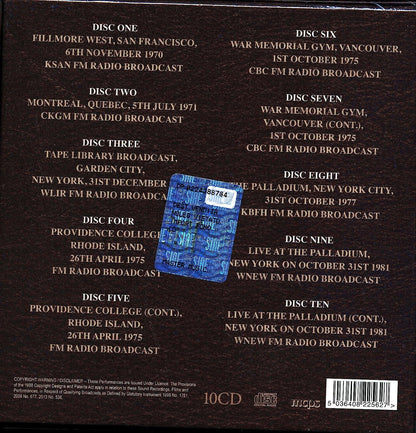 THE TORTURE NEVER STOPS - BOX 10CD-ZAPPA FRANK
