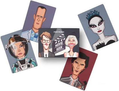 Printworks Trivia Game Movie Geek für Brettspiel aus Papier, PW00142