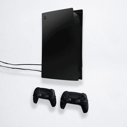 Floating Grip Playstation 5 Wall Mounts By Floating Grip - Black Bundle