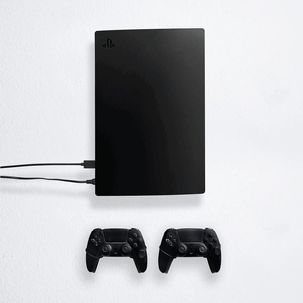 Floating Grip Playstation 5 Wall Mounts By Floating Grip - Black Bundle
