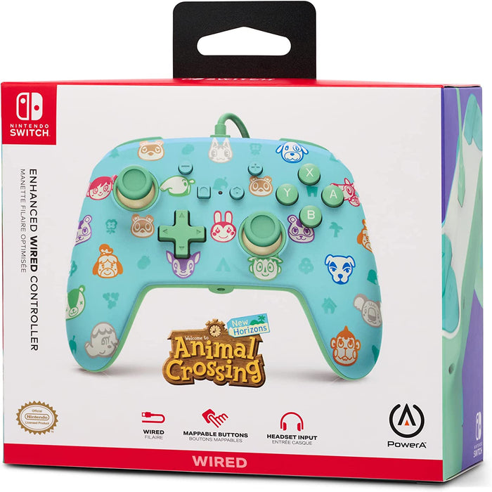 PowerA - Geavanceerde bedrade controller Animal Crossing: New Horizons (Nintendo Switch