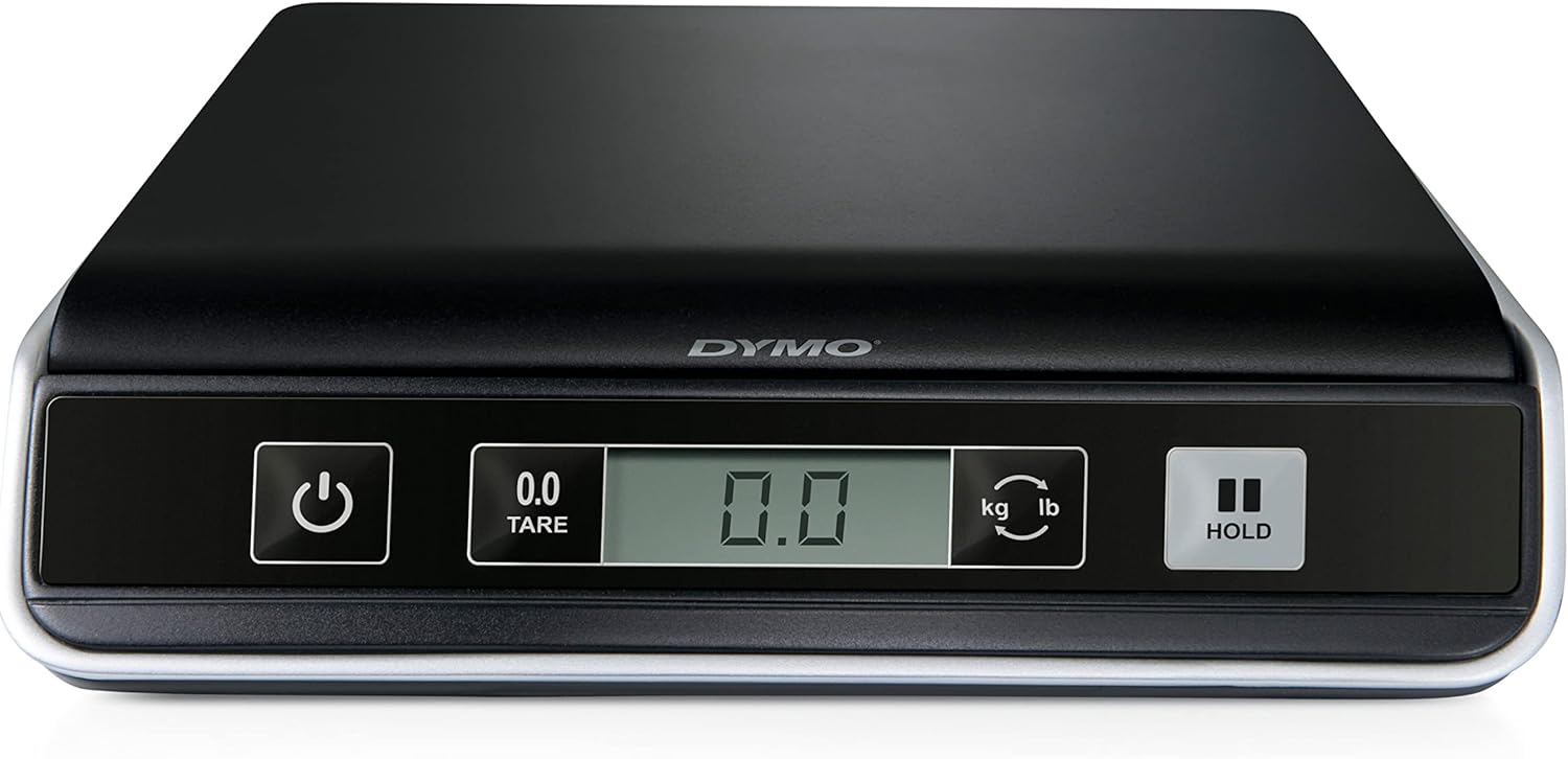 DYMO M5 Digital Package & Shipping Scale | up to 5KG Capacity | 20 cm x 20 cm