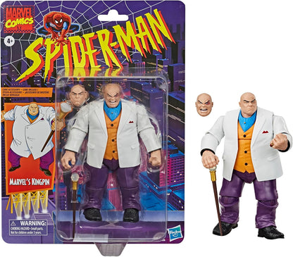 Marvel Legends Series - Marvel Kingpin (Action figure 15 cm da collezione, Collezione Vintage