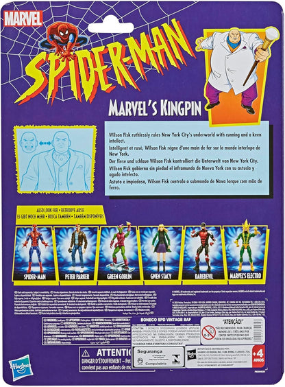 Marvel Legends Series - Marvel Kingpin (Action figure 15 cm da collezione, Collezione Vintage