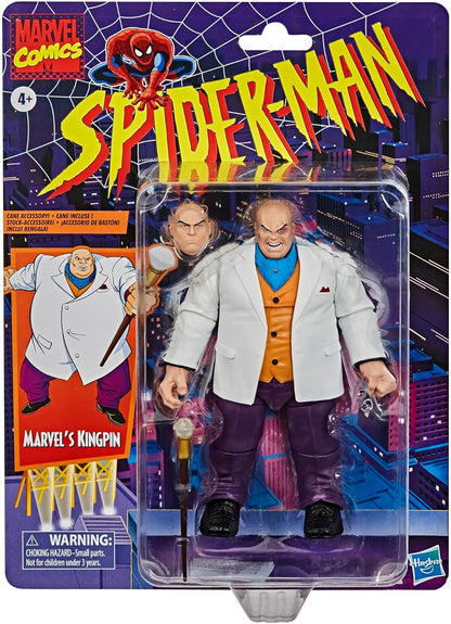 Marvel Legends Series - Marvel Kingpin (Action figure 15 cm da collezione, Collezione Vintage