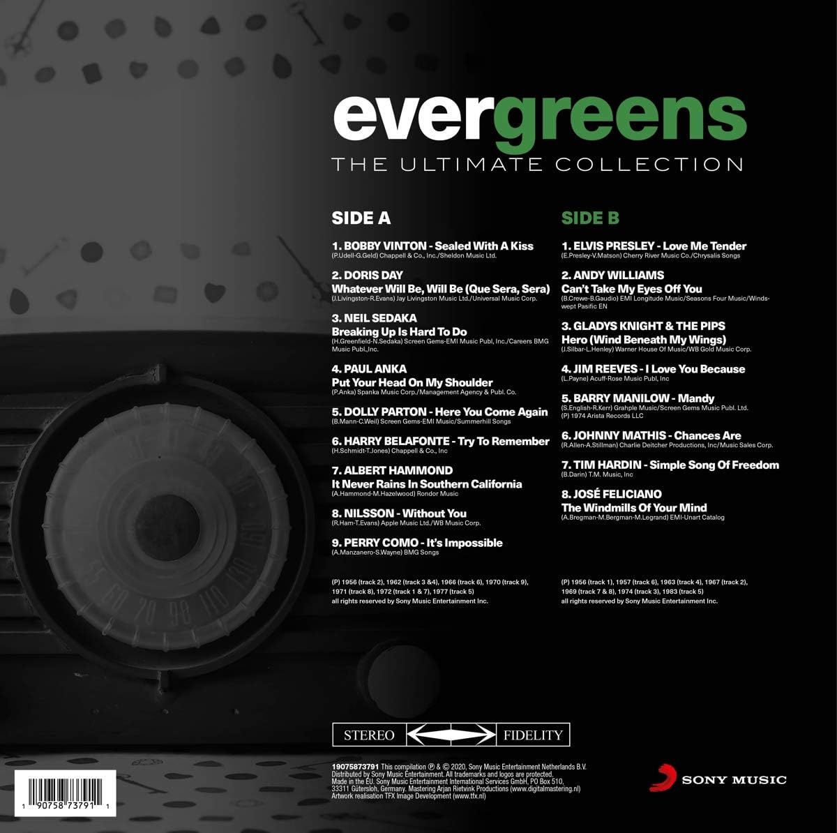Evergreens: The Ultimate Collection / Various