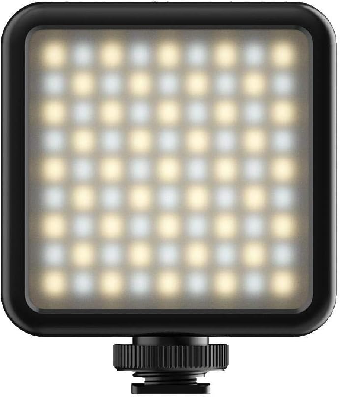 ULANZI VIJIM VL81 Bi-Colour Mini LED Lamp for Smartphone and Camera with Adjustable Colour Temperature 3200K-5500K and 3000mAh Battery