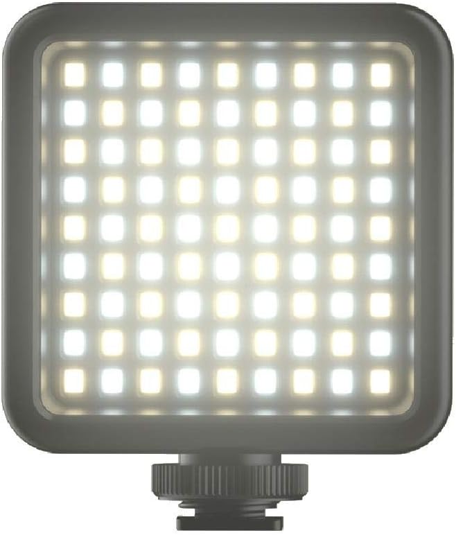 ULANZI VIJIM VL81 Bi-Colour Mini LED Lamp for Smartphone and Camera with Adjustable Colour Temperature 3200K-5500K and 3000mAh Battery