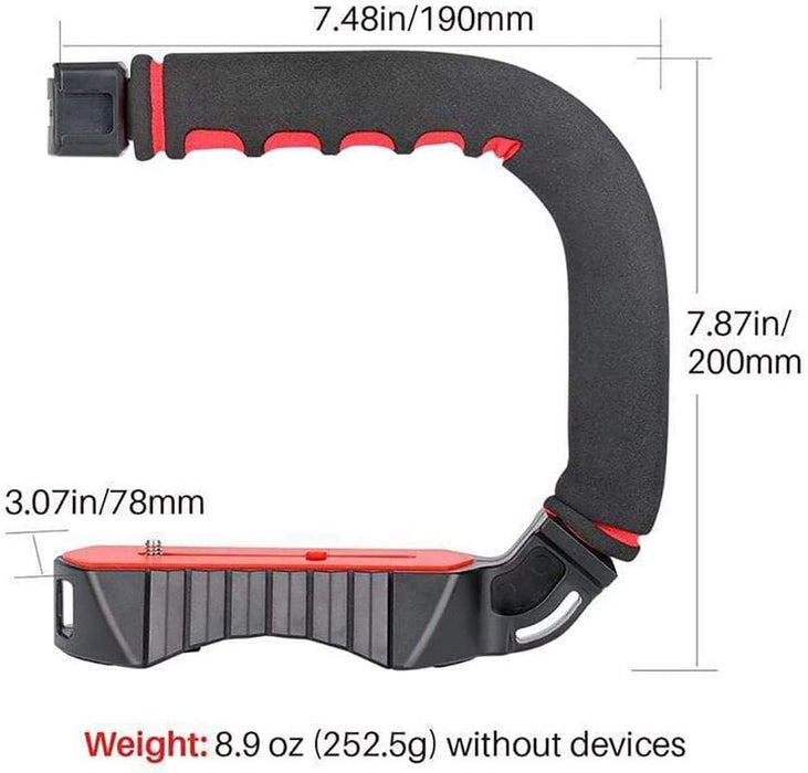 ULANZI U-GRIP PRO U SHAPE BRACKET HANDHELD STABILIZER GRIP FOR DSLR SLR Camera