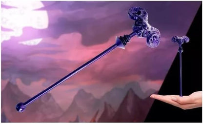 Factory Entertainment Masters of The Universe Skeletor Havoc Staff Scaled Prop Replica Violet