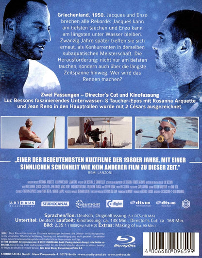 Im Rausch der Tiefe - Le Grand Bleu / Special Edition