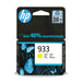 HP 933 CN058AE Yellow Original Cartridge 330 Pages for HP OfficeJet 6100 7610 7612 HP OfficeJet 6600 6700 7110 7510