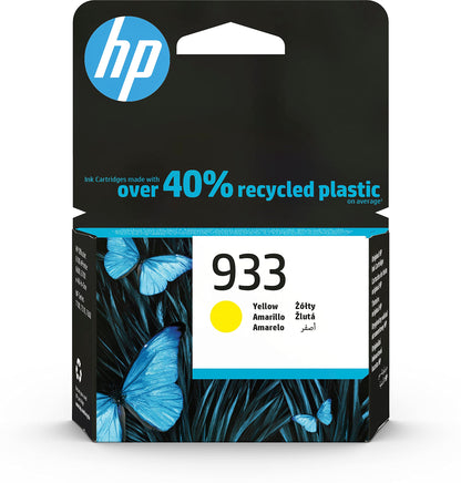 HP 933 CN058AE Yellow Original Cartridge 330 Pages for HP OfficeJet 6100 7610 7612 HP OfficeJet 6600 6700 7110 7510