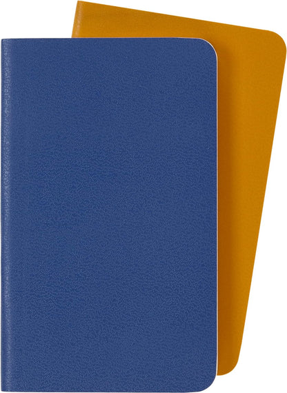Moleskine Volant Journals XS Plain Forget.Blue Amber.Yellow