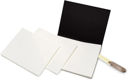 Moleskine Extra Large Size 19 x 25 cm Art Collection Watercolour Block, Album with Paper for Watercolours, Cardboard Cover, Colour Black, 20 Pages