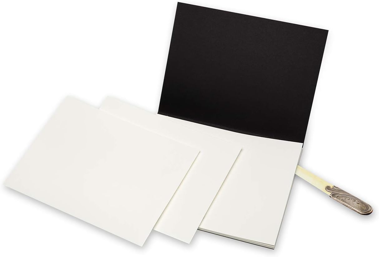 Moleskine Size 23 x 31 cm Art Collection Watercolour Block, Album with Paper for Watercolours, Cardboard Cover, Colour Black, 20 Pages 31 x 23cm