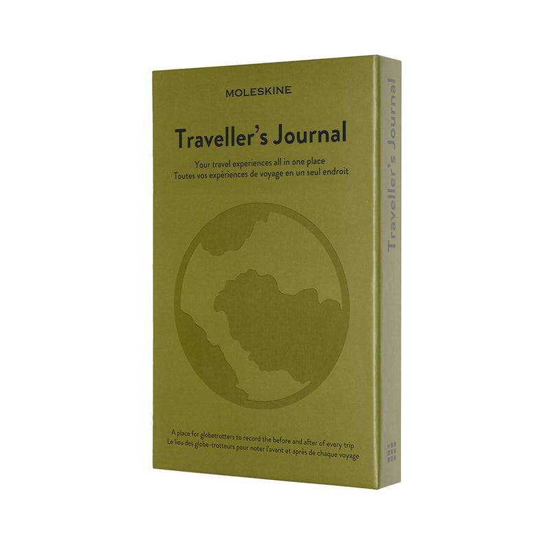 Moleskine Passion Journal, Travel, Hard Cover, Large (5" x 8.25") Elm Green, 400 Pages