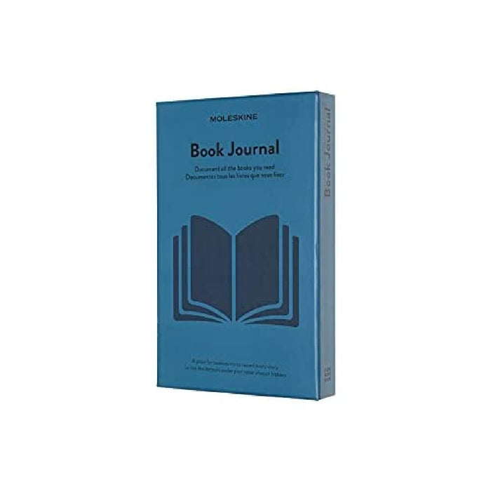 Moleskine Passion Journal, Books, Hard Cover, Large (5" x 8.25") Steel Blue, 400 Pages