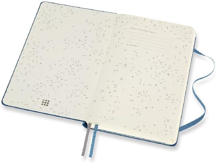 Moleskine Passion Journal, Books, Hard Cover, Large (5" x 8.25") Steel Blue, 400 Pages