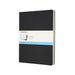 Set Of 3 Moleskine Extra Large Dotted Cahier Journals, Black, X-Large