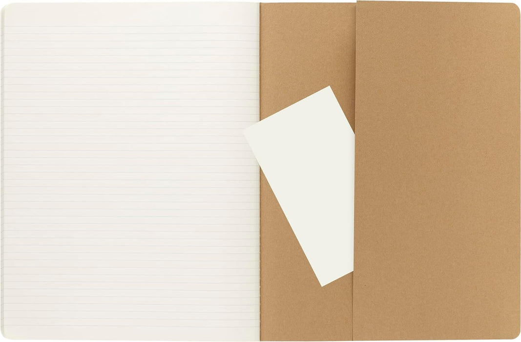 Moleskine Cahier Kraft Brown XXL Ruled Journal