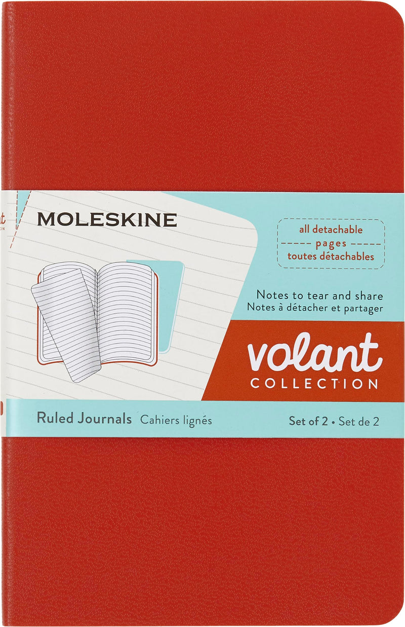 Moleskine QP711F16B24 Volant Pocket Ruled Journals