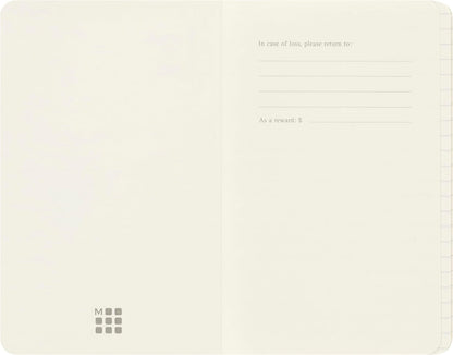 Moleskine Volant Journal, Soft Cover, Pocket (3.5" x 5.5") Ruled/Lined, Forget-Me-Not Blue/Amber Yellow, 80 Pages (Set of 2