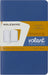 Moleskine Volant Journal, Soft Cover, Pocket (3.5" x 5.5") Ruled/Lined, Forget-Me-Not Blue/Amber Yellow, 80 Pages (Set of 2