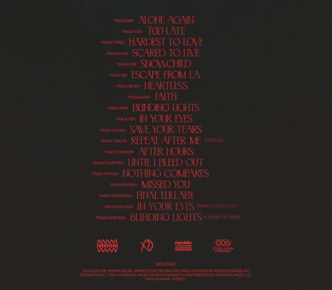 After Hours Deluxe Edition