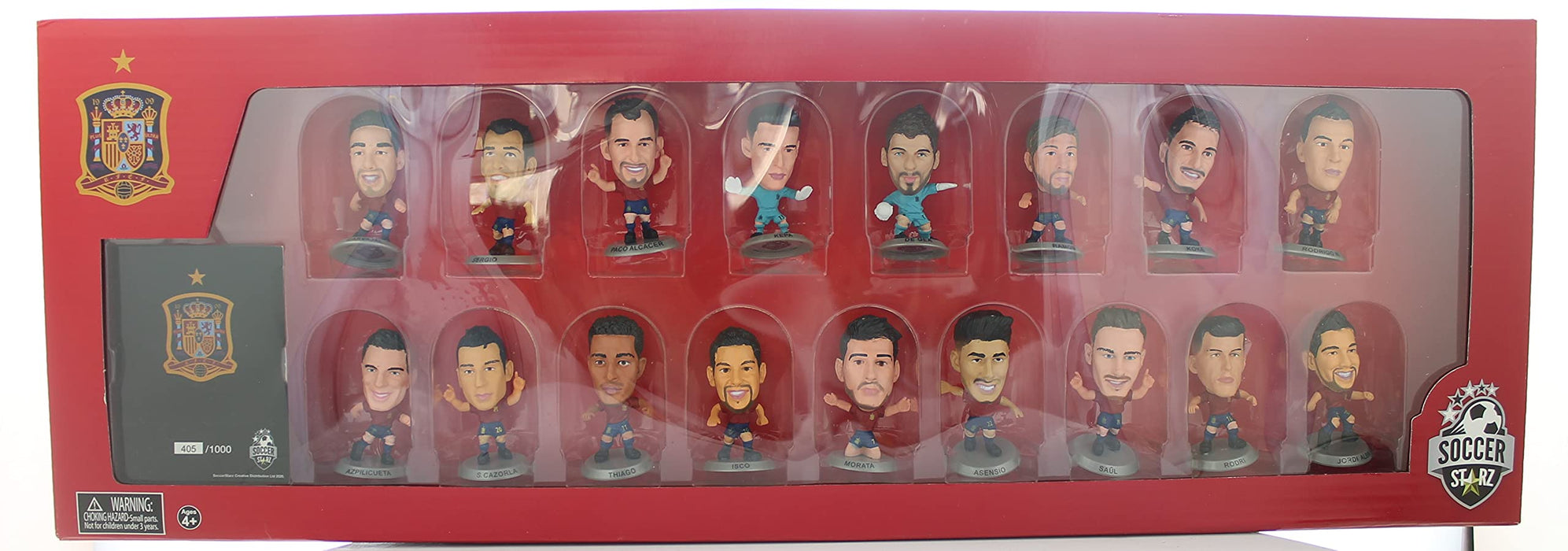 SoccerStarz - Spain Team Pack 17 figure (2020 Version) /Figures